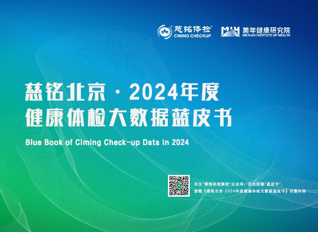 2024年度慈铭体检大数据发布